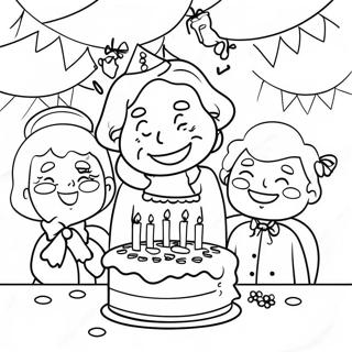 Daadii Lii Khus Mijaaj Jnmdin Dii Paarttii Daa Dris Rng Krn Vaalaa Pnnaa 106105-43558