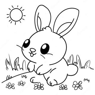 Sunny Bunnies ਰੰਗੀਨ ਪੰਨਾ ਰੰਗ ਕਰਨ ਵਾਲੇ ਪੰਨੇ