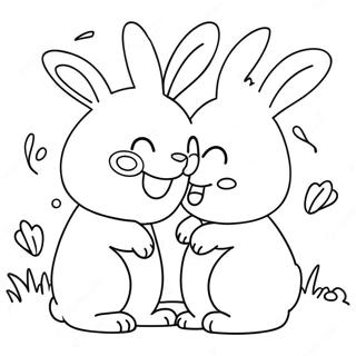 Sunny Bunnies ਰੰਗੀਨ ਪੰਨਾ ਰੰਗ ਕਰਨ ਵਾਲੇ ਪੰਨੇ
