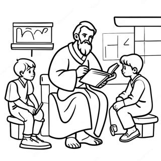 Poosttl Paul Bhciaan Nuun Sikhaaundee Hooee Rng Krn Vaalaa Pnnaa 121094-55892