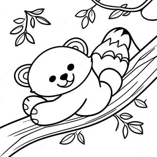 Sooiaa Hooiaa Laal Paanddaa Ihk Saakhaa Tee Niind Kr Rihaa Hai Rng Krn Vaalaa Pnnaa 30728-6708