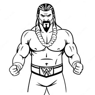 Wwe ਰੰਗ ਕਰਨ ਵਾਲਾ ਪੰਨਾ ਰੰਗ ਕਰਨ ਵਾਲੇ ਪੰਨੇ